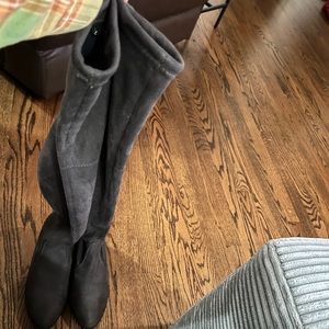 Forever Suede over the knee boots